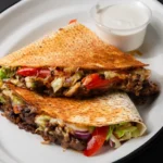 Chili con carne quesadilla