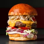 Retro burger